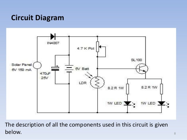 Solar garden light wiring diagram manual